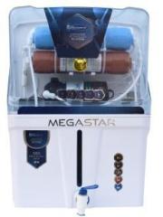 Aquagrand Megastar Model RO + UF + TDS + ALAKLINE B12 FILTER + COPPER FILTER 15 Litres RO + UF + TDS Water Purifier