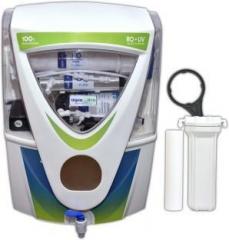 Aquaultra 17 Litres Sumo RO+11W UV OSRAM, Made In Italy +B12+TDS Contoller Water Purifier 17 Litres RO Water Purifier