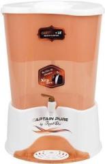 Captain Pure By Kapil Dev Xtra Sure Copper 20 Litres Gravity Based + UF Water Purifier