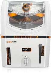 Grand Plus Advance Mineral Cruz Storage 12 Litres UV + UF + Copper Water Purifier with Prefilter