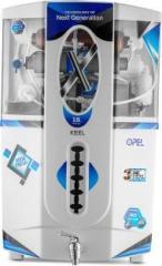 Keel OPEL COPPER 18 Litres RO + UV + UF + Copper Guard + pH enhancer Water Purifier with Prefilter