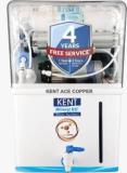 Kent Ace Copper 8 Litres RO + UV + UF + TDS Control + UV In Tank + Copper Water Purifier Suitable For All Borewell, Tanker, Municipality Water