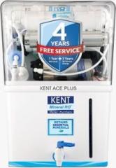 Kent ACE Plus 8 Litres RO + UV + UF + TDS Control + UV in Tank Water Purifier Suitable for all Borewell, Tanker, Municipality Water