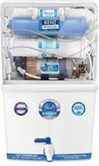 Kent Elegant 11097, Wall Mountable+ UV Disinfection in Tank, 8 Litres RO + UF + TDS Water Purifier