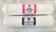 Kent UF Membrane Inline Sediment Filer Carbon Filter 8 inch 3 Litres RO + UF, UF Water Purifier