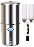 Konvio Neer Steel Gravity18L With Black Tds 18 Litres Gravity Based Water Purifier