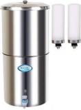 Konvio Non Electric Stainless Steel Gravity Filter Purifier 18 Litres Gravity Based Water Purifier