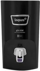 Livpure LIV GLO STAR BLACK 7 Litres RO + UV + UF + Minerals Water Purifier