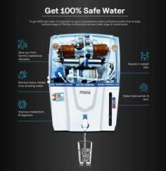 Marq By Flipkart Innopure Audi 15 Litres Needs no service for 3 years Unconditional Warranty 15 Litres RO + UV + CU Guard + Alkaline Enhancer + Mineral Water Purifier