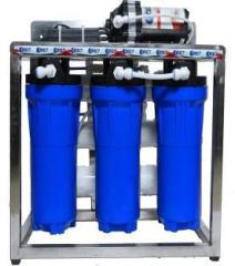 One7 25 LPH Commercial Ro Water Purifier Plant Full Stainless Steel Body With TDS Adjuster 25 Litres RO + UF Water Purifier