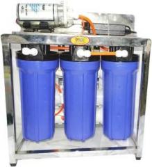 Orange 25 LPH RO Water Purifier SS Skid 25 RO Water Purifier