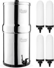 Rama 17 Litre Storage 304 Grade Steel Water Purifier with 7 inch Candles 4 Pcs 17 Litres Gravity Based Water Purifier