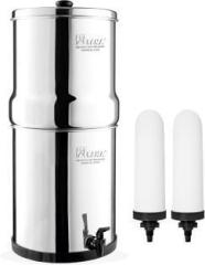 Rama Gravity Water Filter 17 Litres Storage with 2 Spirit Candles and Plastic Tap 17 Litres Gravity Based Water Purifier