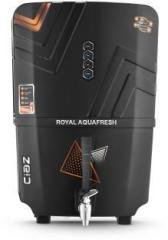 Royal Aquafresh BENZA BLACK 10 Litres RO + UV + UF + TDS + ALK + Copper Water Purifier