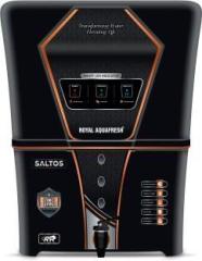 Royal Aquafresh SELTOS WITH LED 12 Litres RO + UV + UF + TDS + ALK + Copper Water Purifier